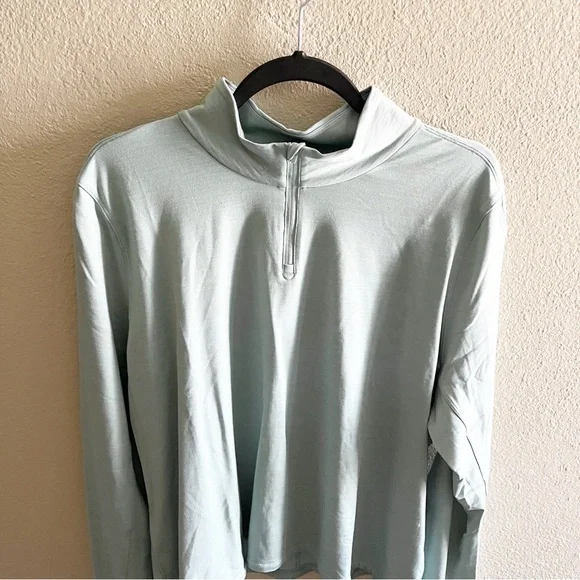 Allbirds Green Half Zip Pullover - Picture 3 of 8